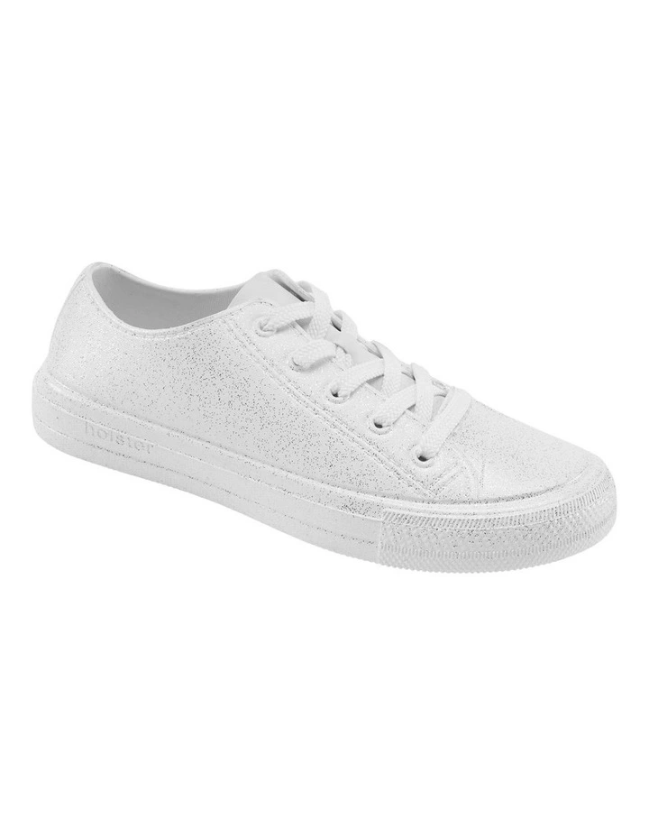 Connie Shoes in White Gliter image 1