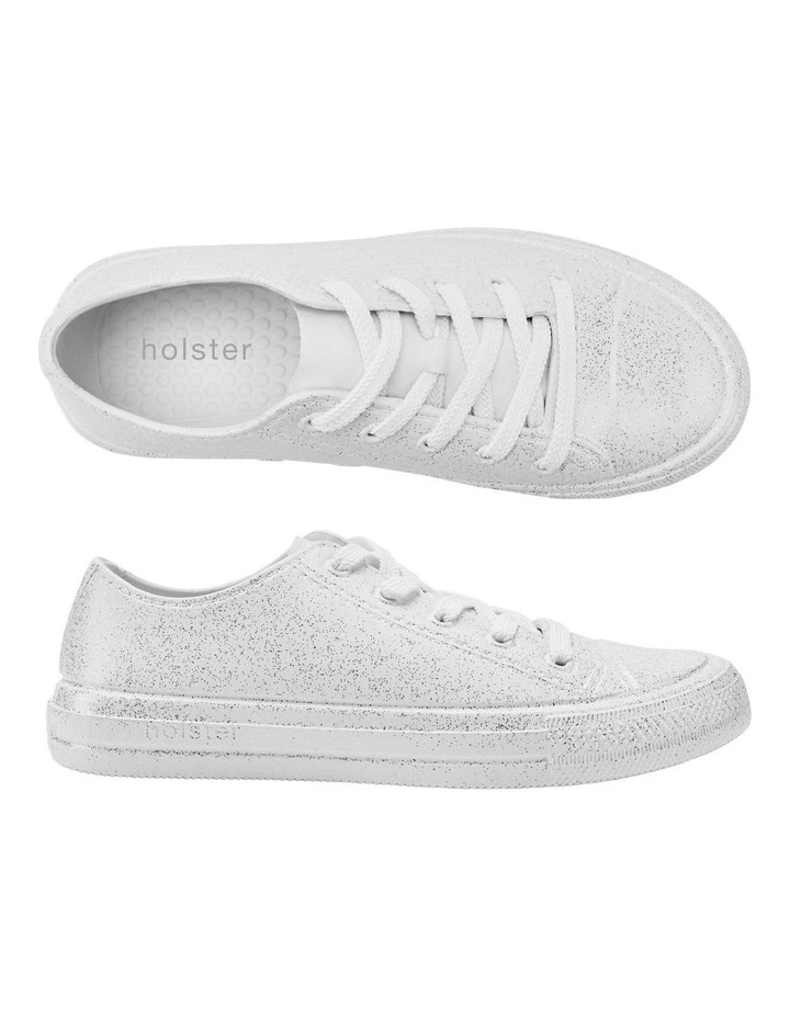 Connie Shoes in White Gliter image 2