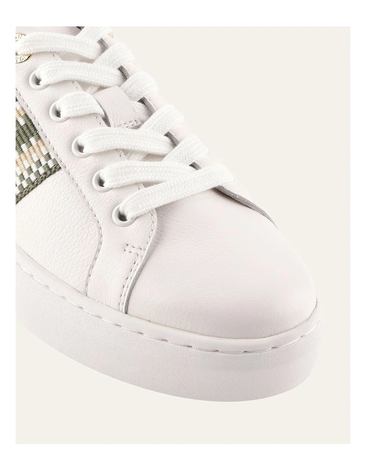 HOLLY SNEAKERS WHITE/SAGE LEATHER image 3