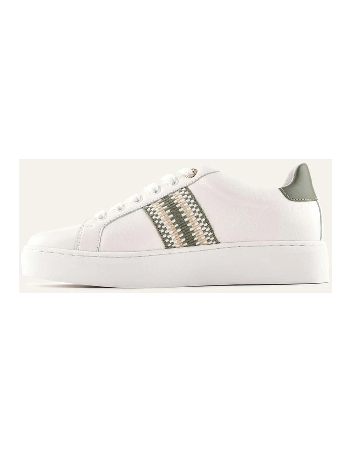 HOLLY SNEAKERS WHITE/SAGE LEATHER image 5