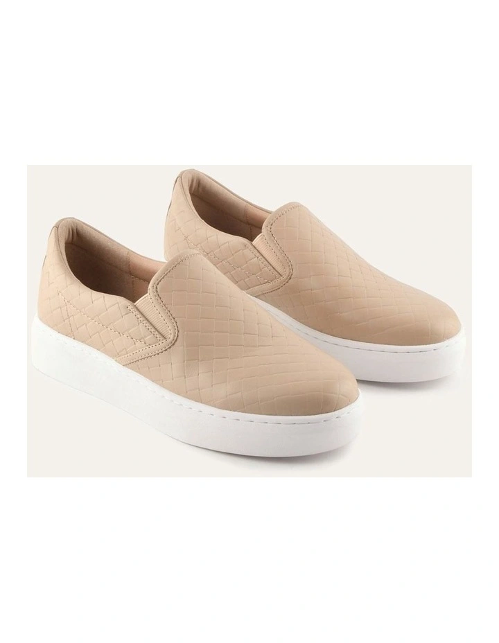 HOLT SNEAKERS SESAME LEATHER image 2