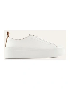 KITE SNEAKERS WHITE LEATHER