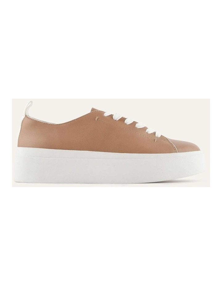 KITE SNEAKERS TAN LEATHER image 1
