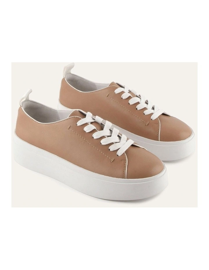 KITE SNEAKERS TAN LEATHER image 2