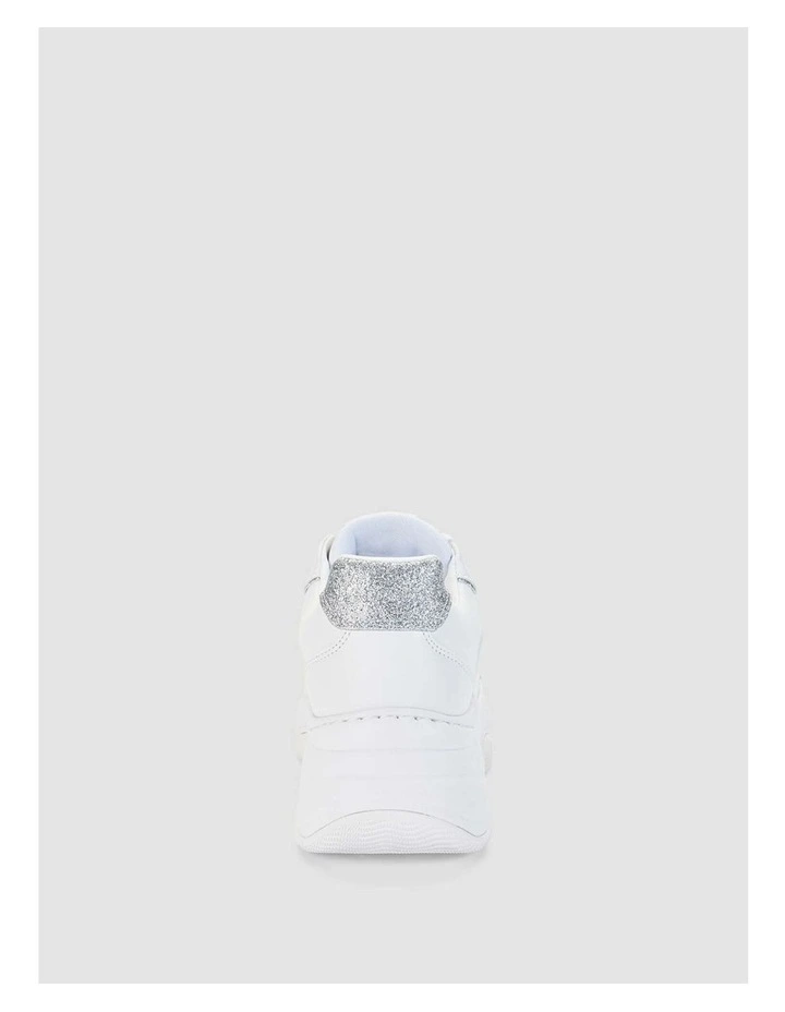 Hapyy Chunky Sneakers in White image 3