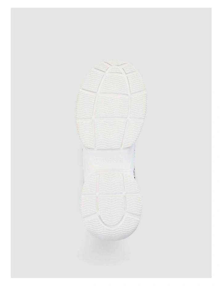 Hapyy Chunky Sneakers in White image 5