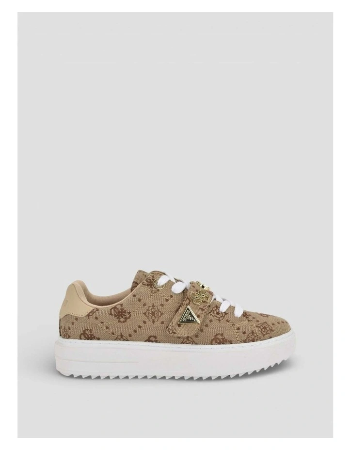 Logo Drift2 Sneakers in Brown image 2