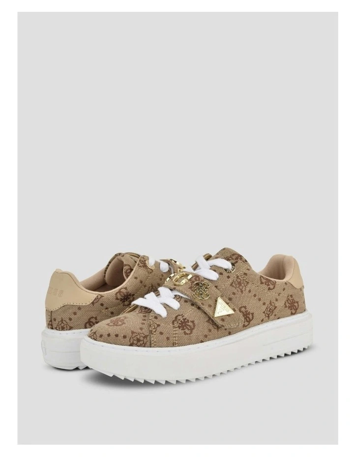 Logo Drift2 Sneakers in Brown image 3