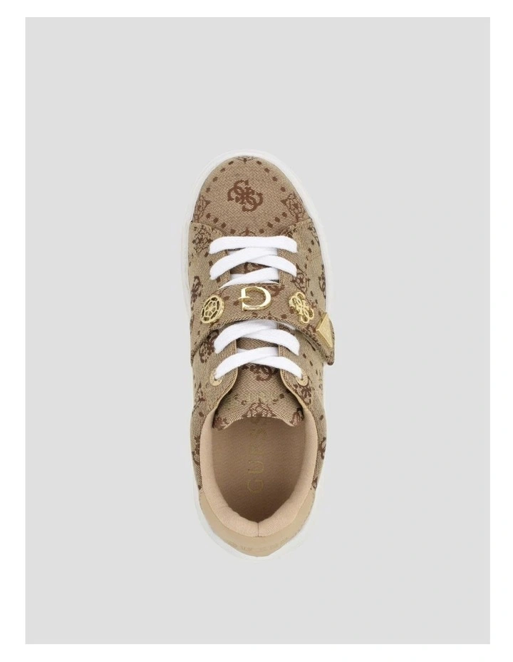 Logo Drift2 Sneakers in Brown image 5