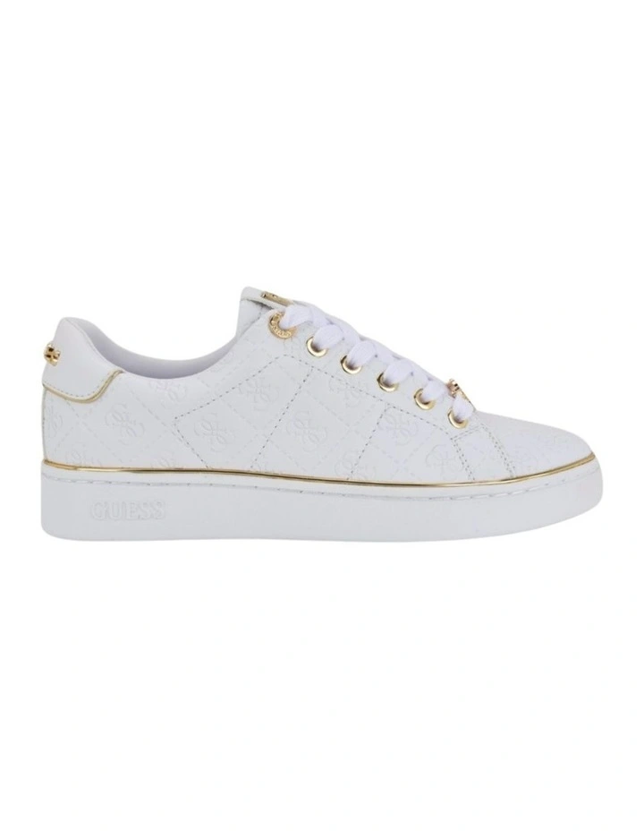 Beary Sneakers in White image 2
