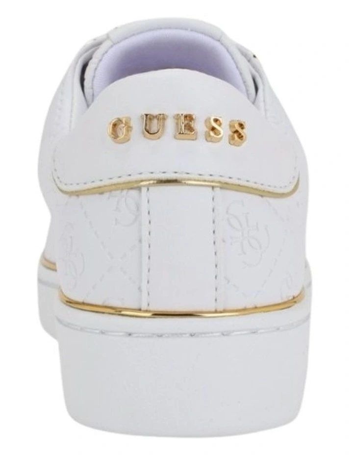 Beary Sneakers in White image 3