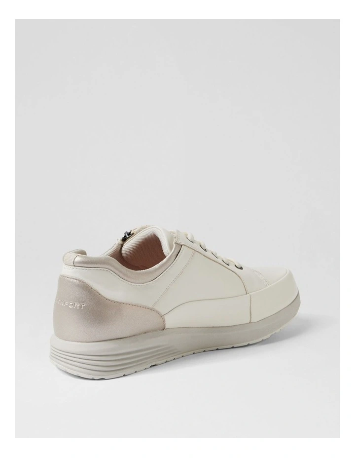 Prostep White Leather Sneakers image 4