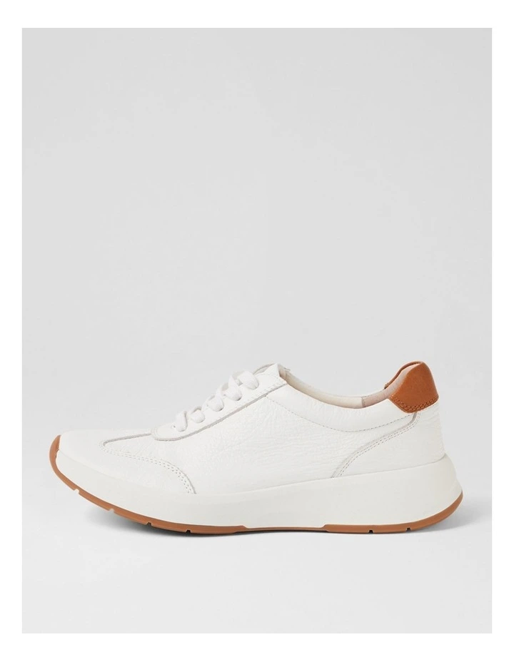 Tru Balance White Leather Sneakers image 1