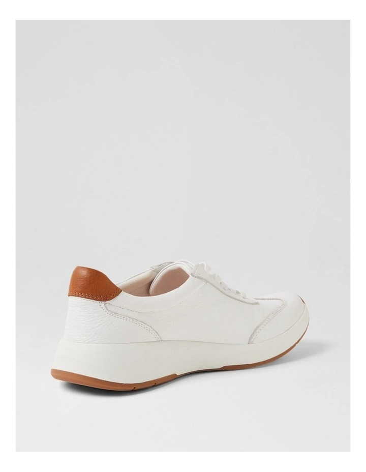 Tru Balance White Leather Sneakers image 3