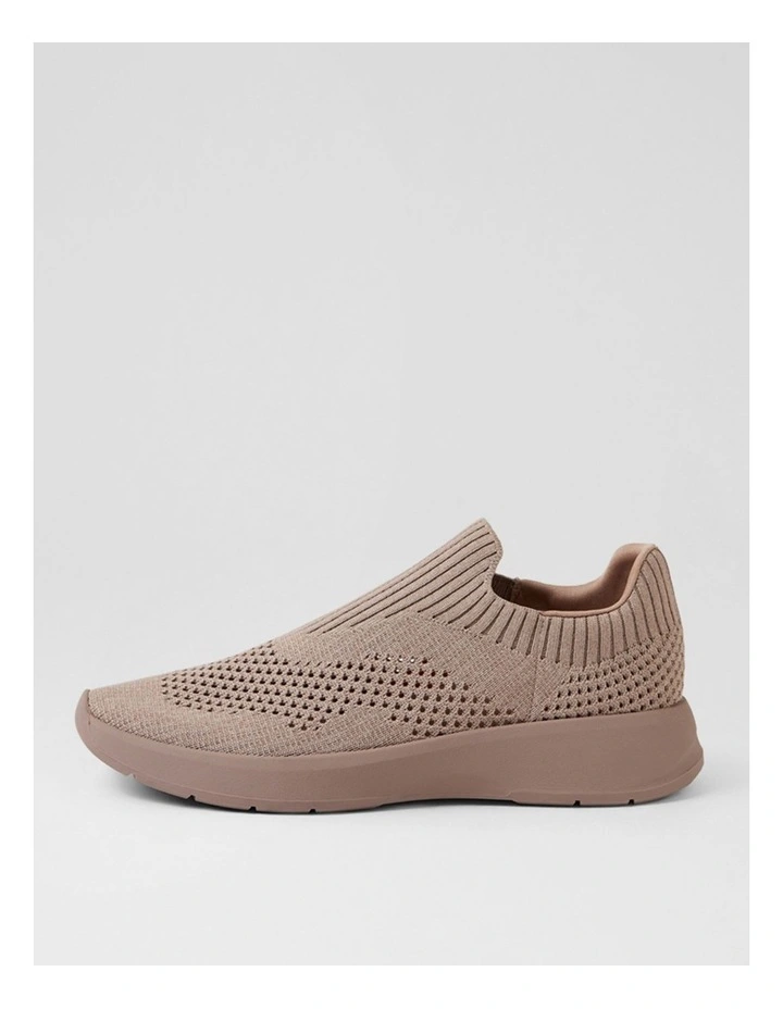 Tru Pace Taupe Taupe Sole Fabric Sneakers image 1
