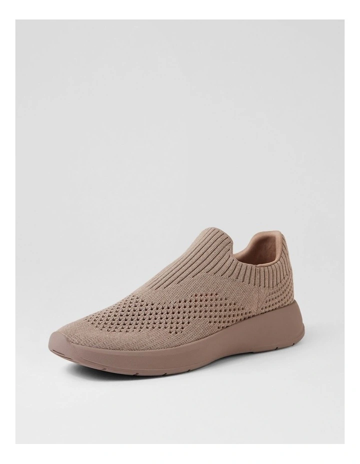 Tru Pace Taupe Taupe Sole Fabric Sneakers image 2