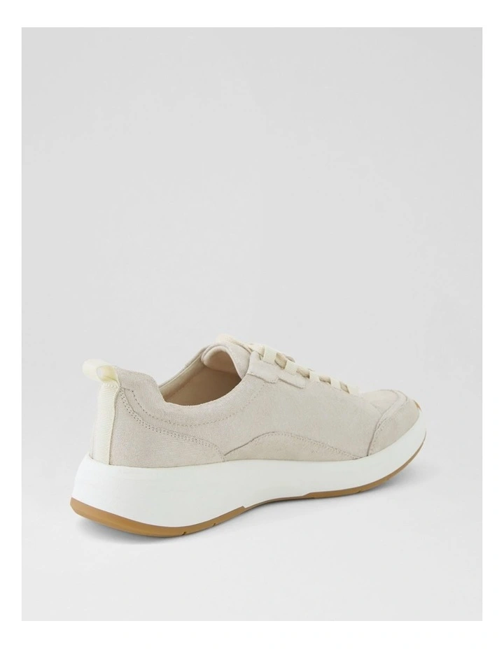 Tru Form Silver Suede Sneakers image 3