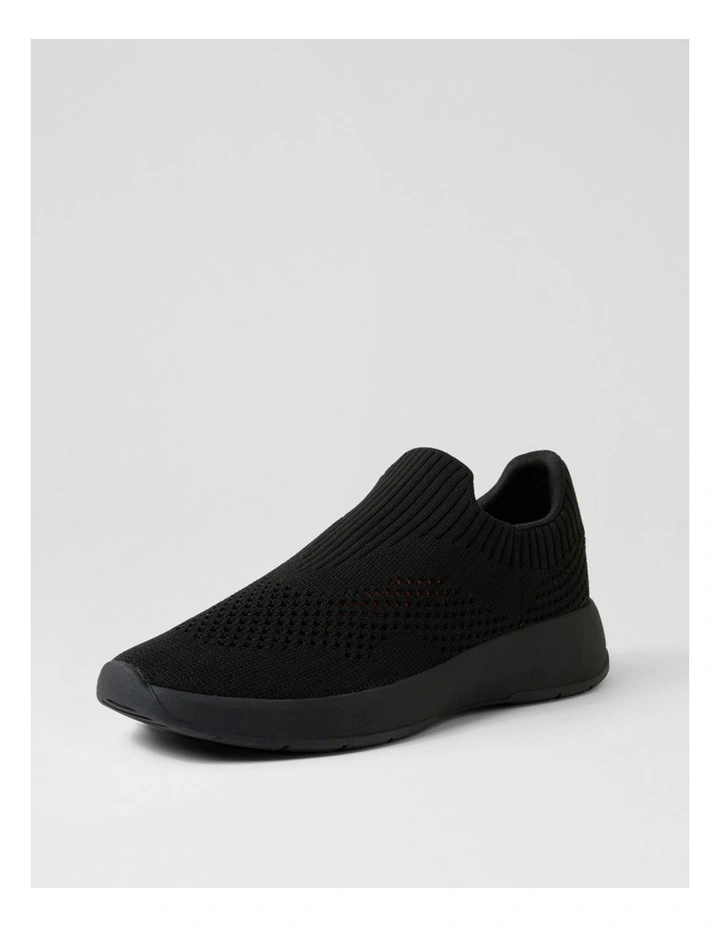 Tru Pace Black Knit Sneakers image 2