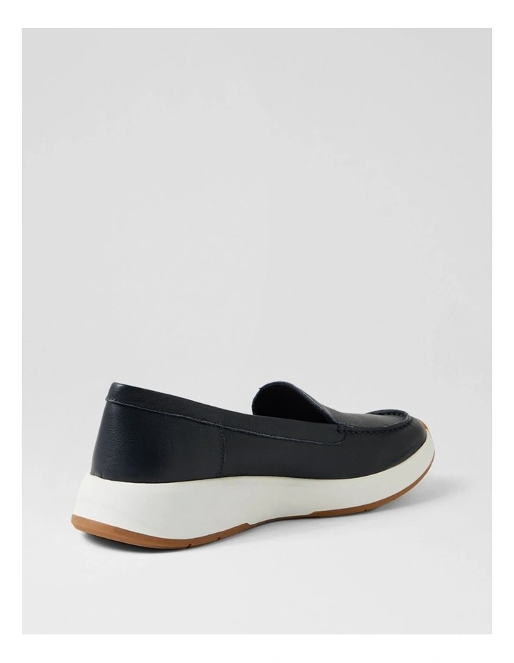 Tru Step Navy Leather Sneakers image 3