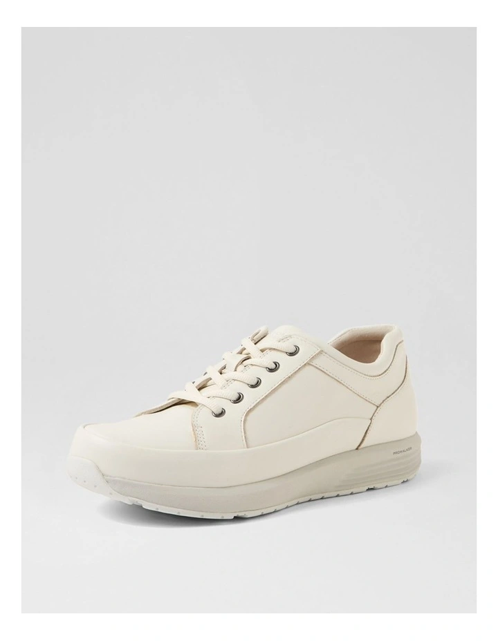 Prowalker White Leather Sneakers image 2