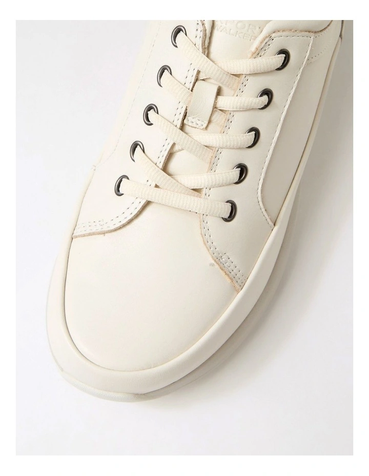 Prowalker White Leather Sneakers image 4
