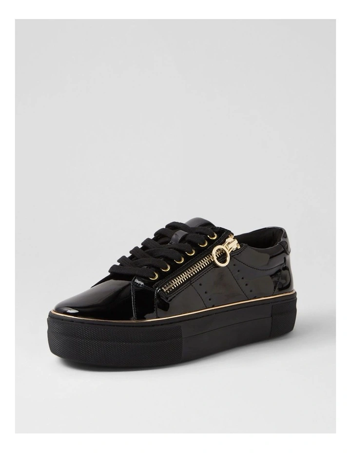 Skillex Black Patent Pu Sneakers image 2