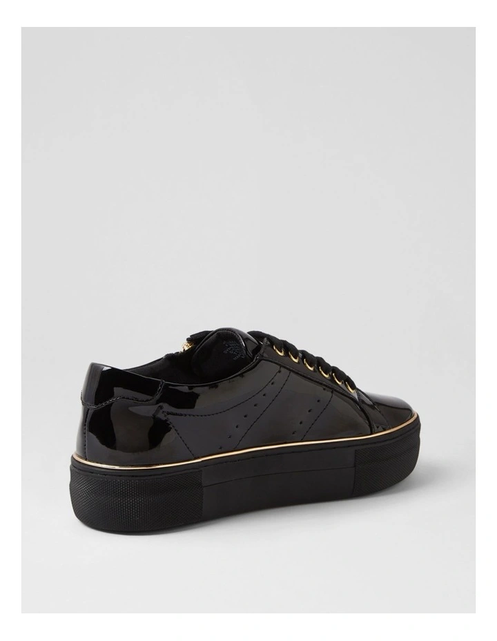 Skillex Black Patent Pu Sneakers image 3