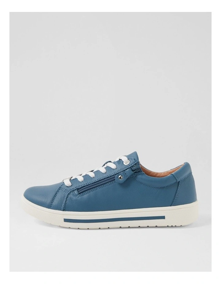 Evone Denim Leather Sneakers image 1