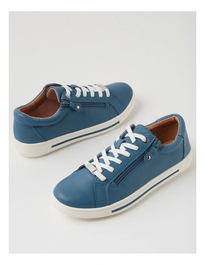 Evone Denim Leather Sneakers image 5