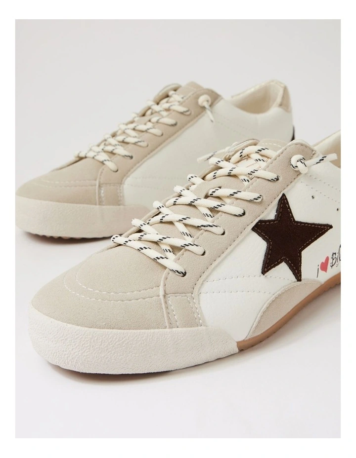 Dulla Stone White Choc Multi Sneakers image 5