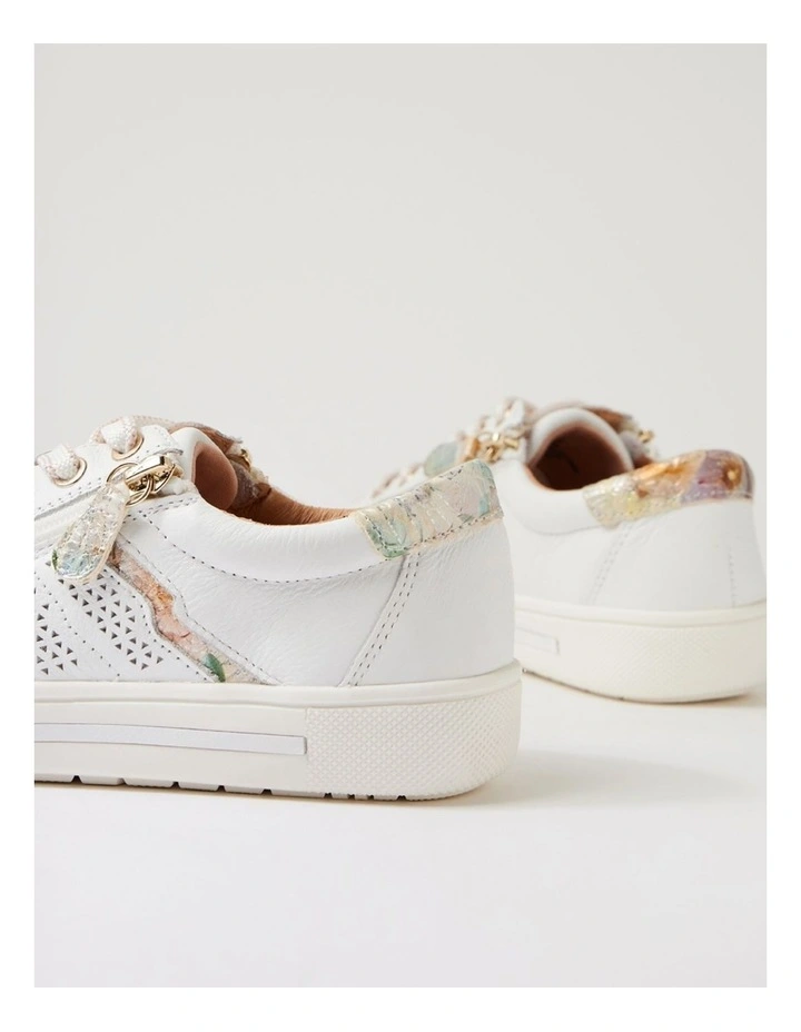 Emillio White Meadow Multi Sneakers image 5