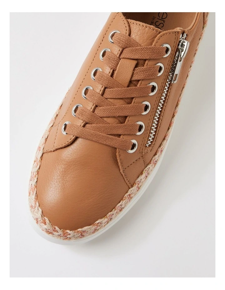 Zomo Light Tan Multi Sneakers image 4