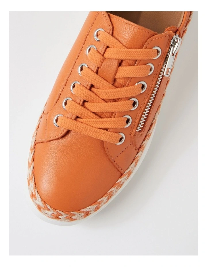 Zomo Orange Multi Sneakers image 4