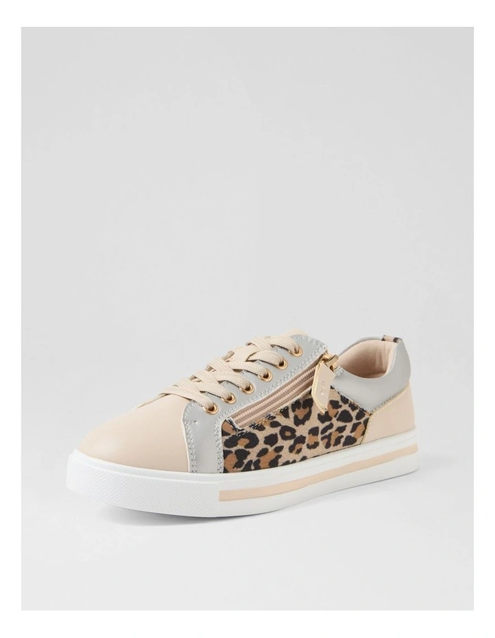 Keeked Nude Leopard Multi Sneakers image 2