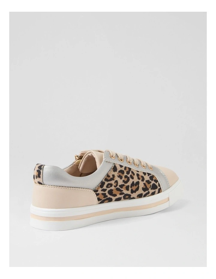 Keeked Nude Leopard Multi Sneakers image 3