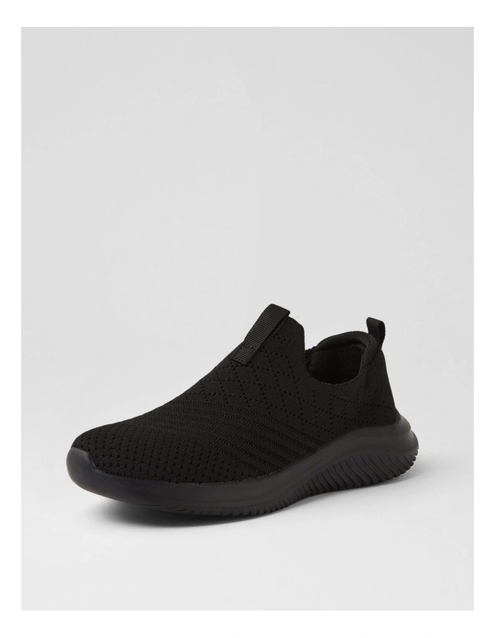 Bethie Black Knit Sneakers image 2