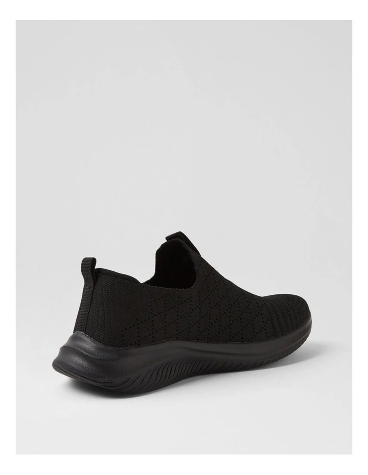 Bethie Black Knit Sneakers image 3