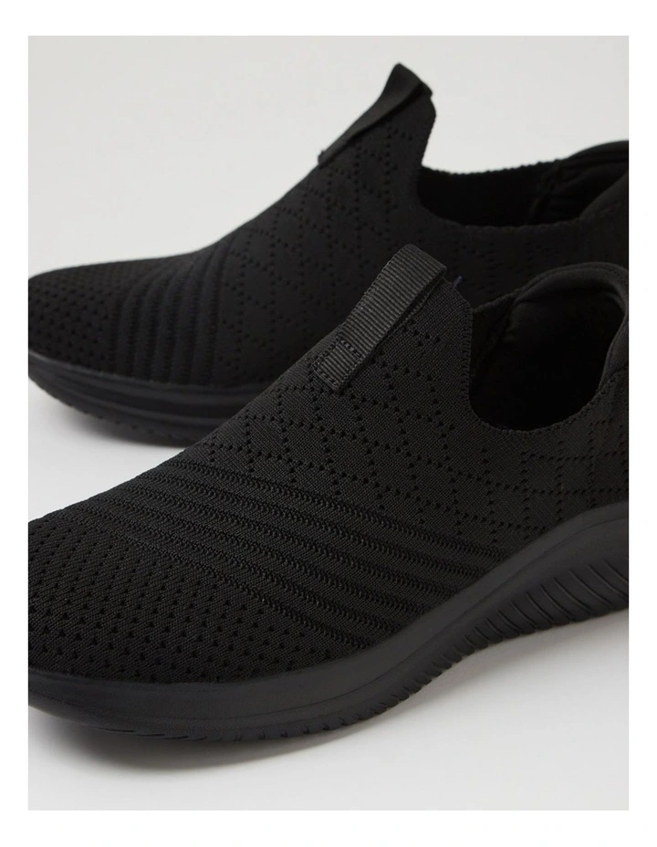 Bethie Black Knit Sneakers image 5