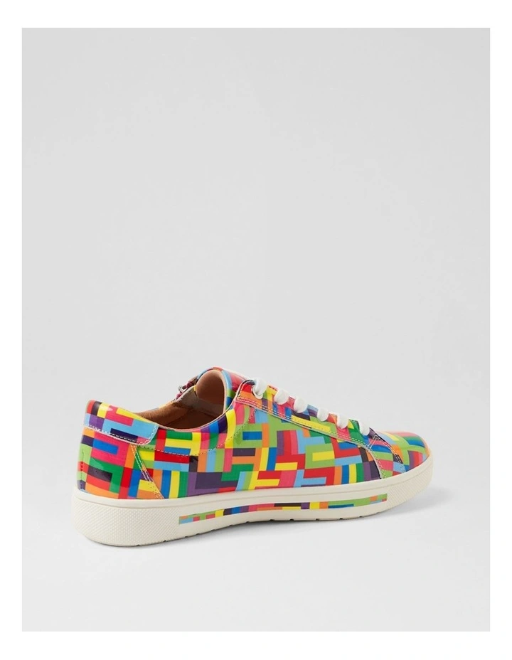 Evone Bright Multi Patent Leather Sneakers image 3