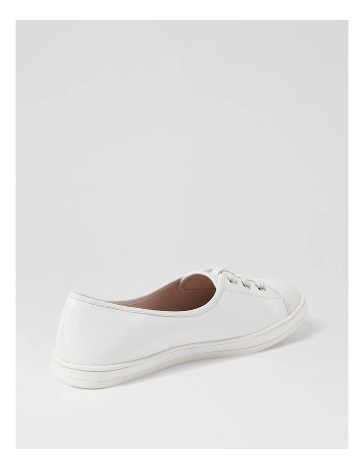 Augusts White Leather Sneakers image 3