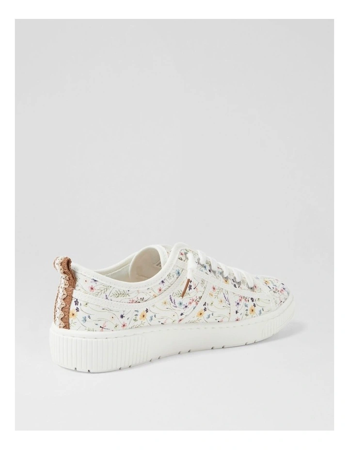 Isaiah White Ditzy Floral Canvas Sneakers image 3