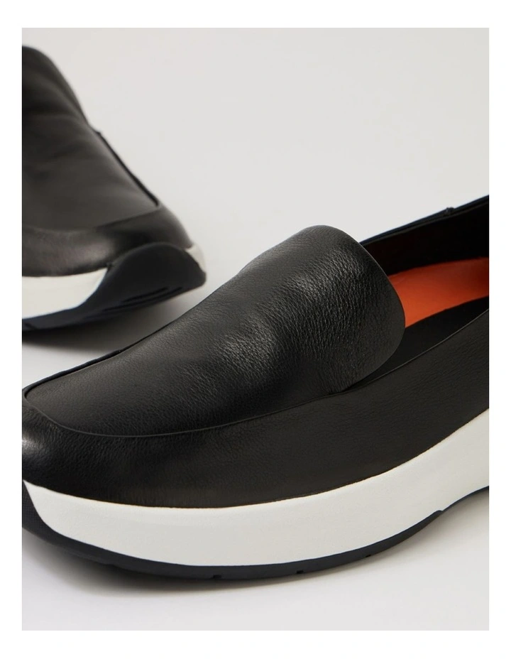 Tru Ep Black Leather Sneakers image 5