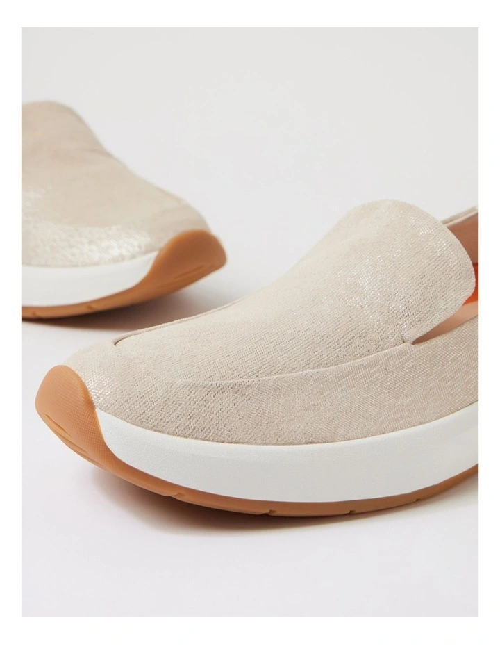 Tru Ep Silver Suede Sneakers image 5