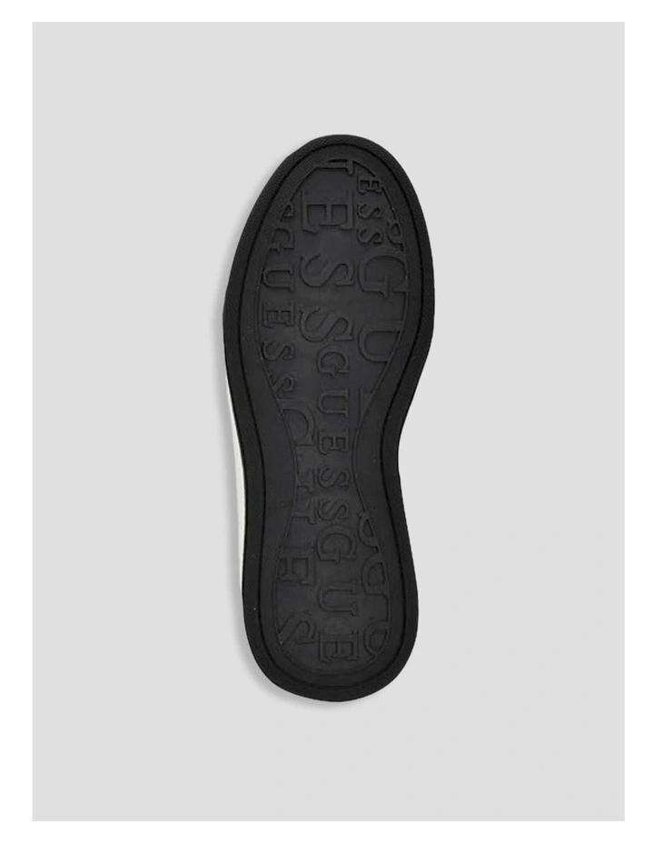 Rozinn Platform Wedge Sneakers in Black image 6