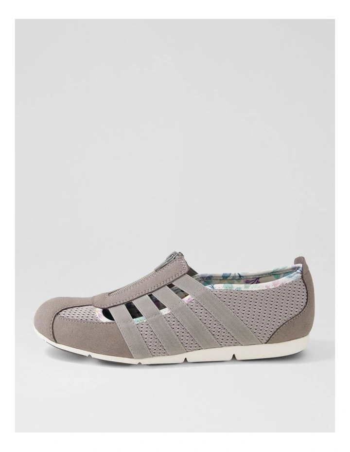 Scottie Light Grey Lilac Field Lining Mesh Sneakers image 1