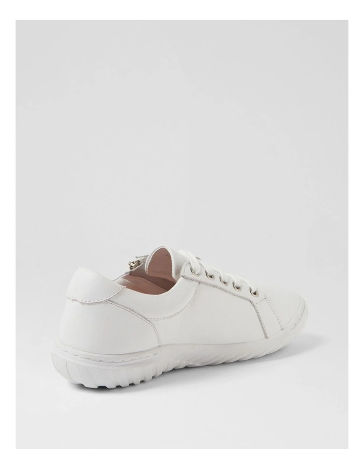 Timmi White Leather Sneakers image 3