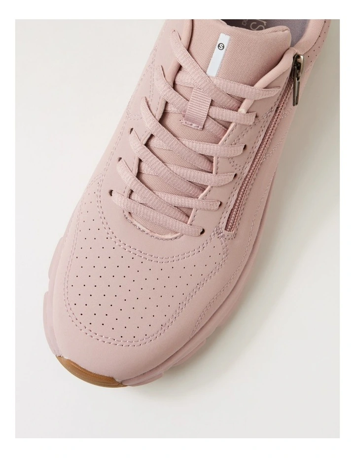 Willin Mauve Fabric Sneakers image 4