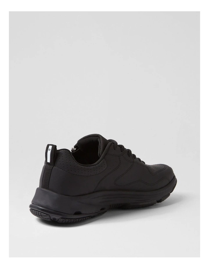 Willin Black Fabric Sneakers image 3