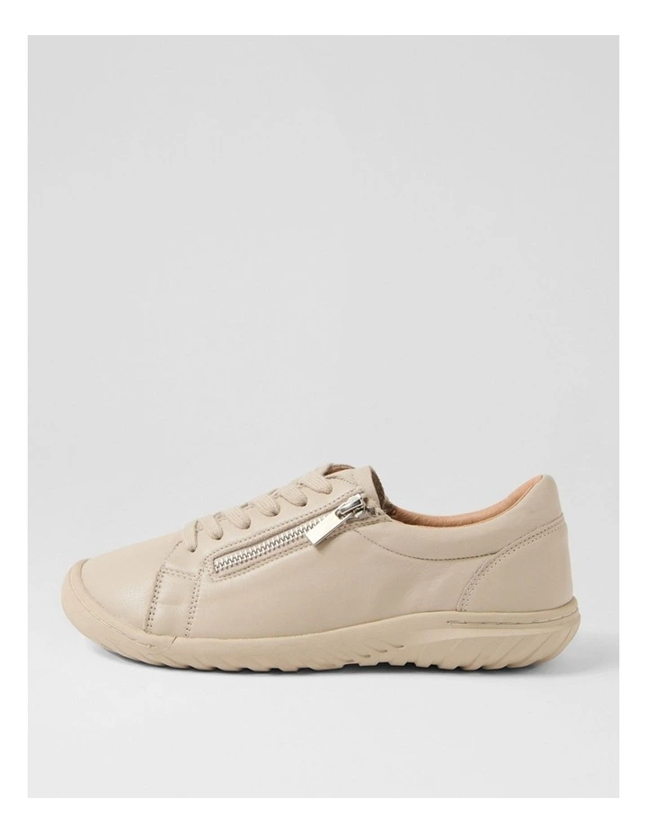 Travi Almond Leather Sneakers image 1