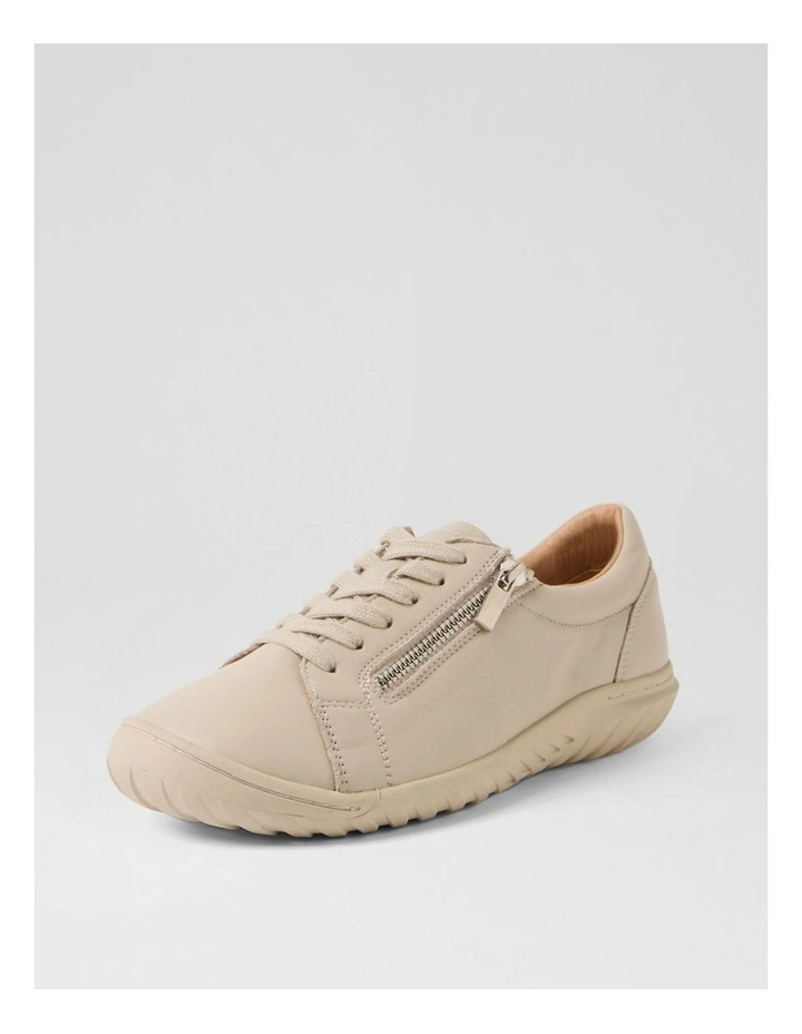 Travi Almond Leather Sneakers image 2